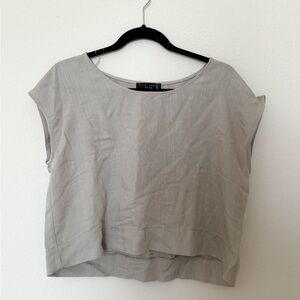 NWT Boxy Olive Top